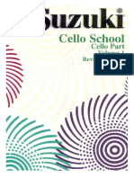 Suzuki Cello School - Volume 1