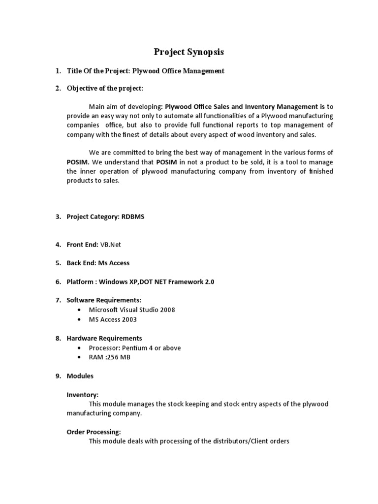 Sales and inventory system sample picture