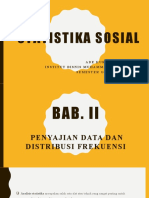 P2 - Penyajian Data Distribusi Frekuensi