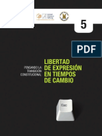 LI Bertad DE Expresi ÓN EN TI Empos DE Cambi O: Pensando L A Transi CI ÓN Consti Tuci Onal