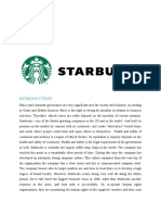 Starbuck Corporate Governance