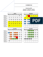 Schedule 2021 Huong (Plan) - Calendar - I.2021