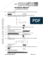 100 Physics Quiz Questions & Solutions | PDF | Force | Acceleration