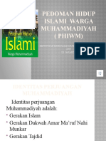 Pedoman Hidup Islami Warga Muhammadiyah (Phiwm)