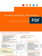 Consumer Proposition - VN Ecommerce: Useful To Build Business Case & P&L Assumptions