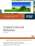 Magistra-Content Lifecycle Reference