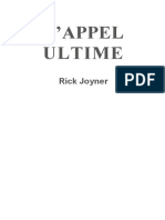 L Appel Ulltime - Rick Joyner