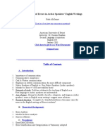Download An Analysis of Errors in Arabic Speakers by Hasham Raza SN51197976 doc pdf