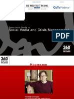 Social Media and Crisis Management: Executive's Guide To