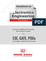 Electronics Engineering: Ese, Gate, Psus