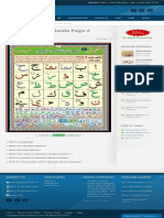 Noorani Qaida Page 2 - Lesson 1 Basic Arabic Alphabets, Huroof e Mufridaat - Individual Letters, Makharij in Arabic & English