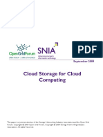 Cloud Storage for Cloud Computing