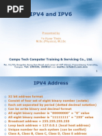 IPV4 and IPV6: Presented by Ye Kyaw Thein M.SC (Physics), M.I.Sc