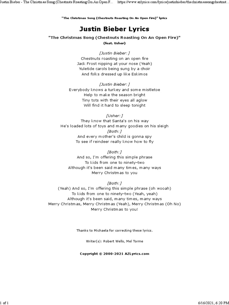 Merry christmas everyone az lyrics information