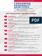 50 Advanced Adjectives