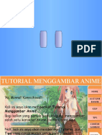 Tutorial Menggambar Anime