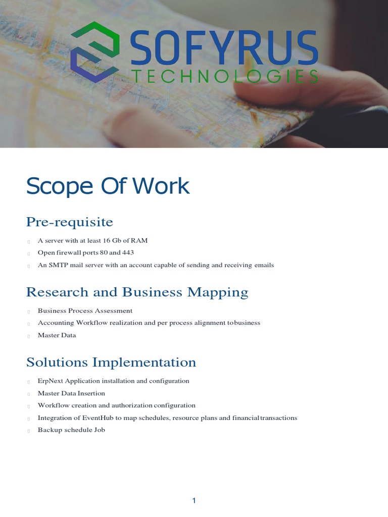 ErpNext Implementation Proposal | PDF | Prices | Cloud Computing