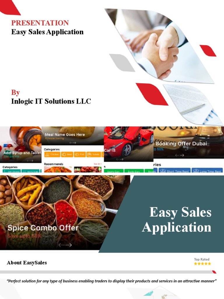 Presentation: Easy Sales Application | PDF | Cloud Computing | Pricing