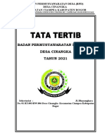 Tata Tertib BPD CINANGKA