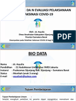 Bahan Presentasi Monitoring Dan Evaluasi Vaksinasi COVID-19 - Dr. Asyulia