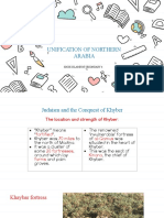 Unification of Northern Arabia Through Conquest of Khyber Fortress