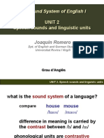 02 Speech Sounds Linguistic Units