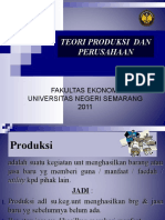 Perilaku Produksi