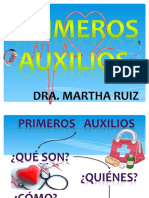 PRIMERO AUXILIO - DRA. MARTHA RUIZ