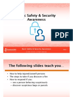 Basic Safety & Security Awareness