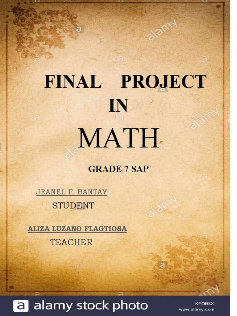 Grade 7 Math Project Overview | PDF