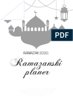 Ramazanski Planer 2020.