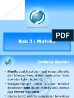 Bab 3 (1) Matriks
