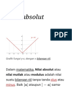 Nilai Absolut - Wikipedia