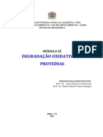 Modulo IX Apostila Degradacao Oxidativa de Proteinas