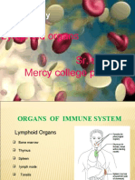 Immunology: Lymphoid Organs Sr. Sarupya Mercy College Palakkad