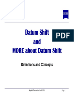 Datum Shift