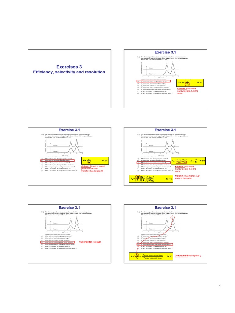 Analysis and Comparison of Chromatography Columns Based on Plate Number
