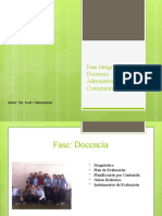 Fase Integración Docencia Administración Comunitario(Ponencia)