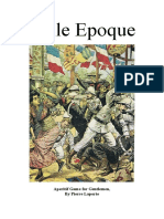 Belle Epoque: Aperitif Game For Gentlemen, by Pierre Laporte