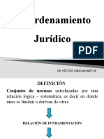 El Ordenamiento Juridico