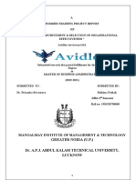 Impact of Recruitment & Selection On Organizational Effectivene