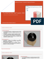 Diseño de Elementos en 3D - FUSION 360 - PRIMERA PARTE