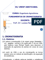 Aula 13a - Técnicas de Cromatografia