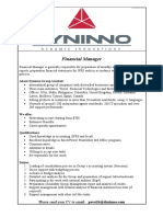 Financial Manager: About Dyninno Group Limited