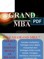 Grand Mba Presentation