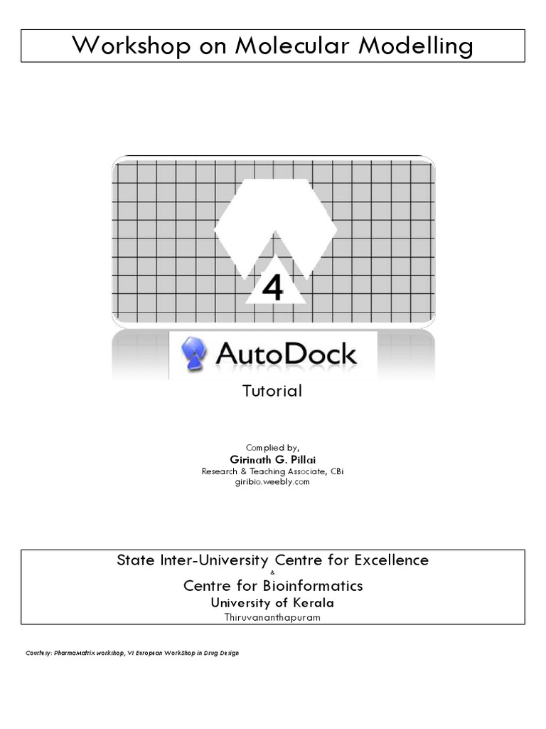 AutoDock Tutorial for Molecular Docking | PDF | Business
