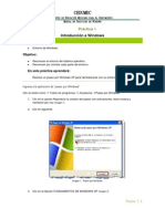 Introducción a Windows: Reconocer el entorno del sistema operativo
