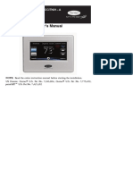 Owner's Manual: Systxccitw01 - A, Systxccitn01 - A & SYSTXCCITC01 - A Infinityr Touch Control