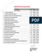 Diagrama de Gantt SMH