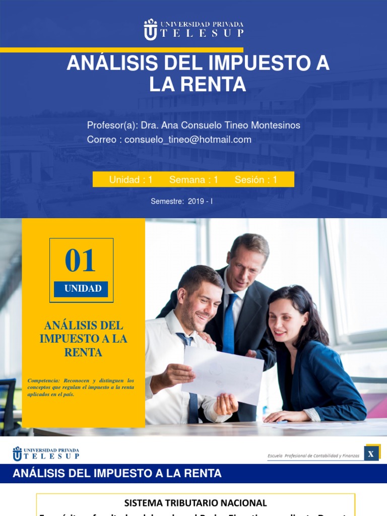 Análisis del Impuesto a la Renta | PDF | Impuestos | Impuesto sobre la ...